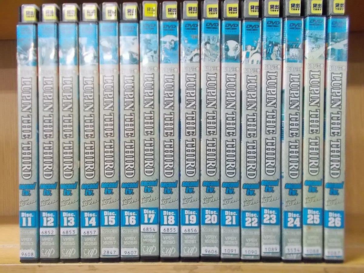 Amazon.co.jp: DVD ルパン三世 second tv. from HD マスター 11?26巻